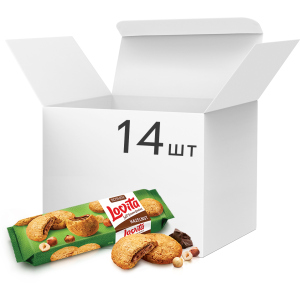 Упаковка печенья Roshen Lovita Soft Cream Cookies hazelnut 170 г x 14 шт (4823077633416) в Ивано-Франковске