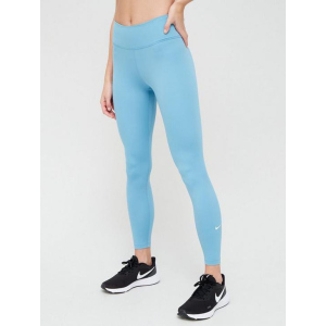 купить Спортивные леггинсы Nike W Nk One Df Mr Tgt DD0252-424 M Голубые (194502623666)