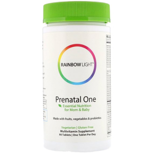 Мультивітаміни Rainbow Light для вагітних Prenatal One 90 таблеток (21888109722) краща модель в Івано-Франківську