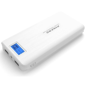 Портативная Универсальная батарея Power Bank PINENG PN999 20000 mAh Белый лучшая модель в Ивано-Франковске