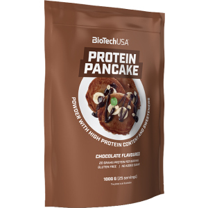 Замінник живлення BioTech Protein Pancake 1000 г Шоколад (5999076236206) краща модель в Івано-Франківську