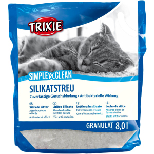 Наповнювач для котячого туалету Trixie SimplenClean Силікагелевий поглинаючий 3.6 кг 8 л (4047974040201) краща модель в Івано-Франківську