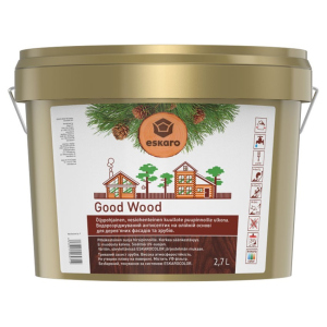 Морилка для дерева Eskaro Good Wood 2.7 л прозорий; тонування в Івано-Франківську