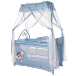 Манеж Lorelli Magic Sleep Blue Adventure (Чарівний сон Блю Адвент) в Івано-Франківську