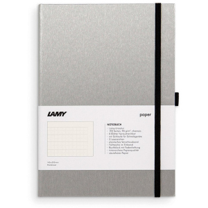 Записная книга Lamy A5 192 страницы в линейку Хром и Черная (4014519721031) рейтинг