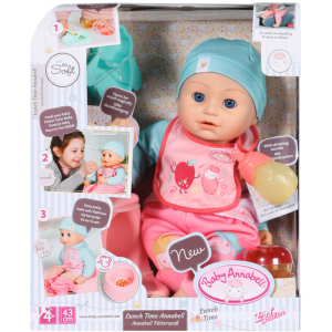 Інтерактивна лялька Baby Annabell - Ланч Baby Annabell 43 см (702987)