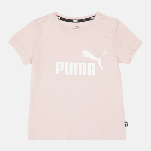 Футболка дитяча Puma ESS+ Logo Tee 58704136 158-164 см Lotus (4063699368482)