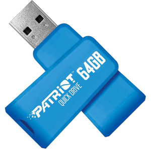 Patriot Color Quickdrives 64GB USB 3.1 Blue (PSF64GQDBL3USB) в Ивано-Франковске