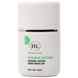 Подсушивающий лосьон с тоном Holy Land Double Action Drying Lotion Demi Make Up 30 мл (7290101321620) ТОП в Ивано-Франковске