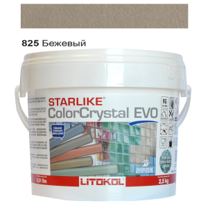 Епоксидне затирання Litokol Starlike EVO ColorCrystal 825 Бежевий Хамелеон 2,5 кг в Івано-Франківську