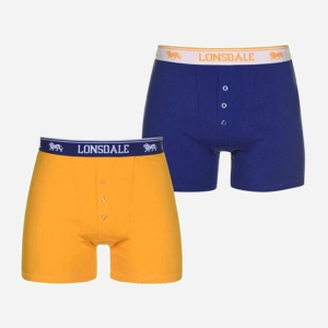 Труси-шорти Lonsdale 422013-56 M 2 шт Orange/Blue