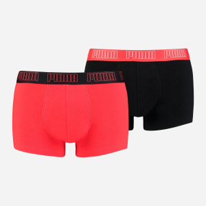 хорошая модель Трусы-шорты Puma Basic Trunk 2P 93501502 S 2 шт Red Black (8720245037716)