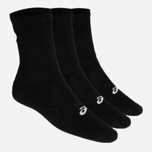 Набір шкарпеток ASICS Crew Sock 3ppk 155204-0900 39-42 (II ) 3 пари Чорний (8718837138293)