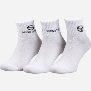 Набор носков Sergio Tacchini 93841544-1 43-46 3 пары Белый (3349600140110) в Ивано-Франковске