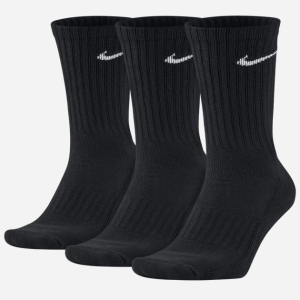 Шкарпетки Nike U Nk V Cush Crew - 3P Value SX4508-001 34-38 (S) 3 пари Чорні (685068091308) ТОП в Івано-Франківську