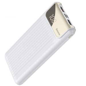 Внешний Аккумулятор (Power Bank) Baseus PPYZ-C Thin QC3.0 10000 mAh (Белый)