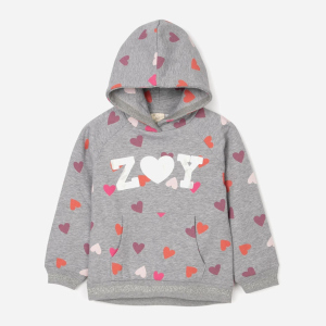 купить Худи утепленное Zippy Hooded Fl 3103304701 163 см Grey9 (5602156862454)