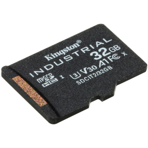 Kingston microSDHC 32GBSP Industrial Class 10 UHS-I V30 A1 (SDCIT2/32GBSP) ТОП в Івано-Франківську