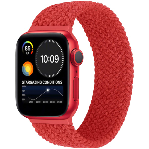 Ремешок Promate Fusion-40M для Apple Watch 38-40 мм 1/2/3/4/5/6/SE Red (fusion-40m.red) в Ивано-Франковске