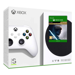 Microsoft Xbox Series S 512Gb + Star Wars Jedi: Fallen Order Deluxe Edition (російська версія) в Івано-Франківську