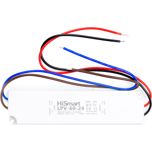 Блок живлення HiSmart 24V 2.5А 60W IP67 (LPV-60-24) в Івано-Франківську