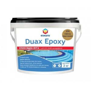 Двокомпонентне епоксидне затирання Eskaro Duax Epoxy світло-коричневий арт - 44013 в Івано-Франківську