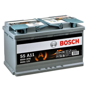 Автомобильный Акумулятор Bosch 6 СТ-80-R S5 Silver Plus 0092S (0 092 S5A 110) лучшая модель в Ивано-Франковске