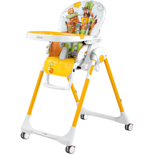 Стілець для годування Peg-Perego Prima Pappa Follow Me Fox &amp; Friends (IH01000000FOX38) (8005475390955) ТОП в Івано-Франківську