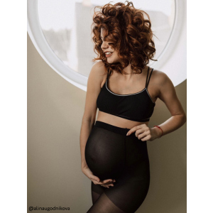 Колготки для вагітних Conte Elegant Ce Maternity 40 5 Nero (4810226512524) краща модель в Івано-Франківську