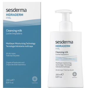 Молочко очищающее для лица Sesderma Hidraderm Cleansing Milk 200 мл (8429979452054) надежный