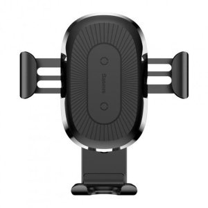 Автодержатель Baseus Gravity Car Mount (Air Outlet Version) 1.67A 10W Black (WXYL-01) надежный