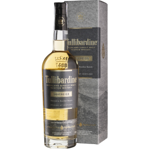 Виски Tullibardine Sovereign 0.7 л 43% в подарочной коробке (5060074861247)