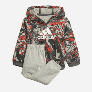 Спортивний костюм дитячий Adidas H28839 104 см Сірий (4064054791624) рейтинг