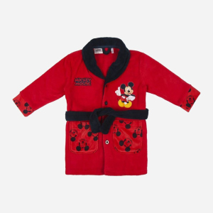 Халат Disney Mickey 2200006343 110 см Червоний (8427934465125) ТОП в Івано-Франківську