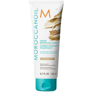 Маска з ефектом кольору MoroccanOil Color Depositing Mask колір Champagne 200 мл (7290113140592) краща модель в Івано-Франківську