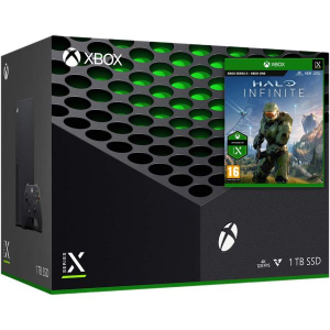 Microsoft Xbox Series X 1Tb + Halo Infinite (російська версія) краща модель в Івано-Франківську