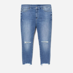 Капри джинсовые H&M XAZ140802OEZQ 56 Синие (DD8000003017106) в Ивано-Франковске