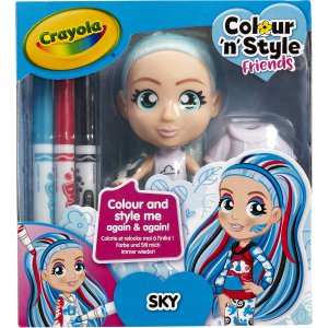 Набір для творчості Crayola Colour n Style Стильні дівчата Скай (918938.005) (8720077189386) ТОП в Івано-Франківську