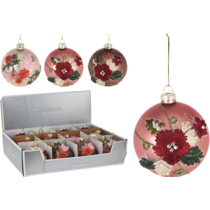 Набір ялинкових куль Christmas Decoration 8 см 12 шт (ABT620250) ТОП в Івано-Франківську