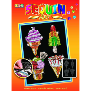 Набор для творчества Sequin Art Orange Ice Creams 25х34 см (SA1504) в Ивано-Франковске