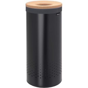 Бак для белья Brabantia 35 л 66.5х30х30 см Black (120008) лучшая модель в Ивано-Франковске