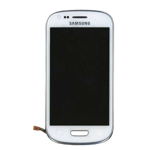 Матрица с тачскрином (модуль) для Samsung Galaxy S3 mini GT-I8190 белый с рамкой High Copy рейтинг