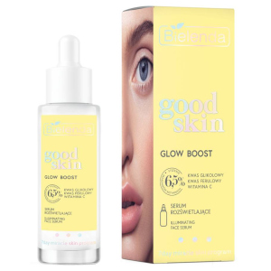 Сыворотка Bielenda Good Skin Осветляющий антиоксидант 6.5 % Гликолевая кислота + Ферулова кислота + Витамин C 30 мл (5902169046835)