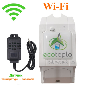 хороша модель Wi-Fi терморегулятор ECOTEPLO S-1