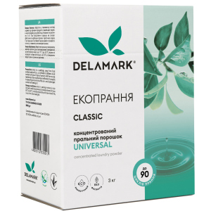 Концентрований безфосфатний пральний порошок Delamark Universal 3 кг (4820152330017) в Івано-Франківську