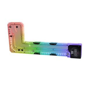 Резервуар для СВО ThermalTake Pacific Core P5 DP-D5 Plus acrylic+aluminum TT RGB (CL-W264-PL00SW-A)