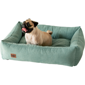 Лежак для собак Noble pet Albert 70х50х22 см Turquoise (AL2134) (00000734) краща модель в Івано-Франківську