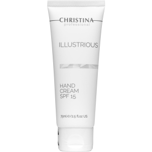 Захисний крем для рук Christina Illustrious Hand Cream SPF 15 75 мл (7290100365137) краща модель в Івано-Франківську