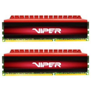 Модуль пам'яті DDR4 32GB (2x16GB) 3200 MHz Viper 4 Red Patriot (PV432G320C6K) в Івано-Франківську