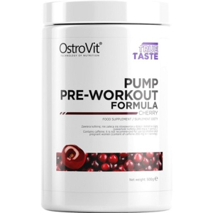 Предтренировочный комплекс OstroVit Pump Pre-Workout Formula New Formula 500 г Вишня (5902232613018) рейтинг